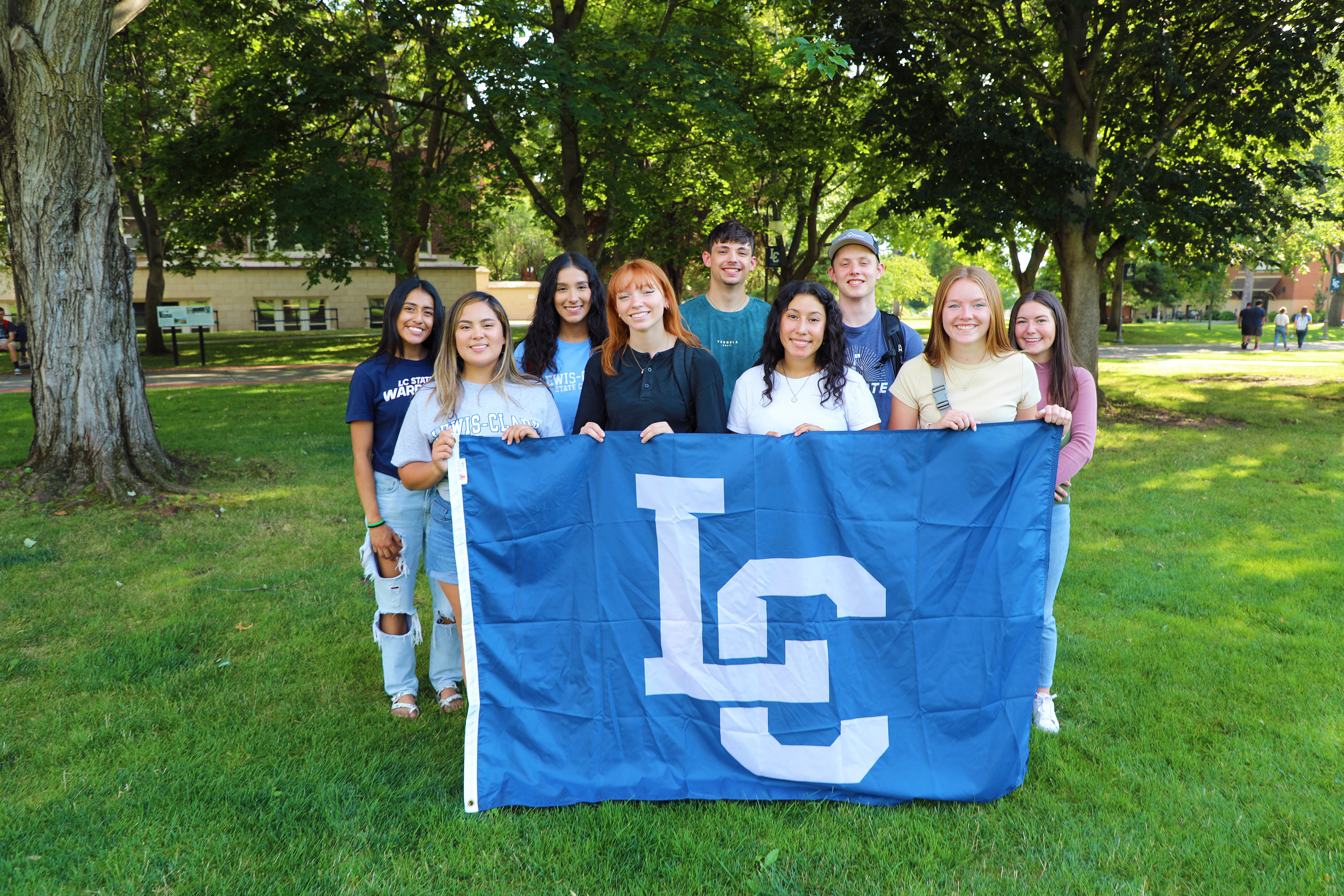 Students with LC flag