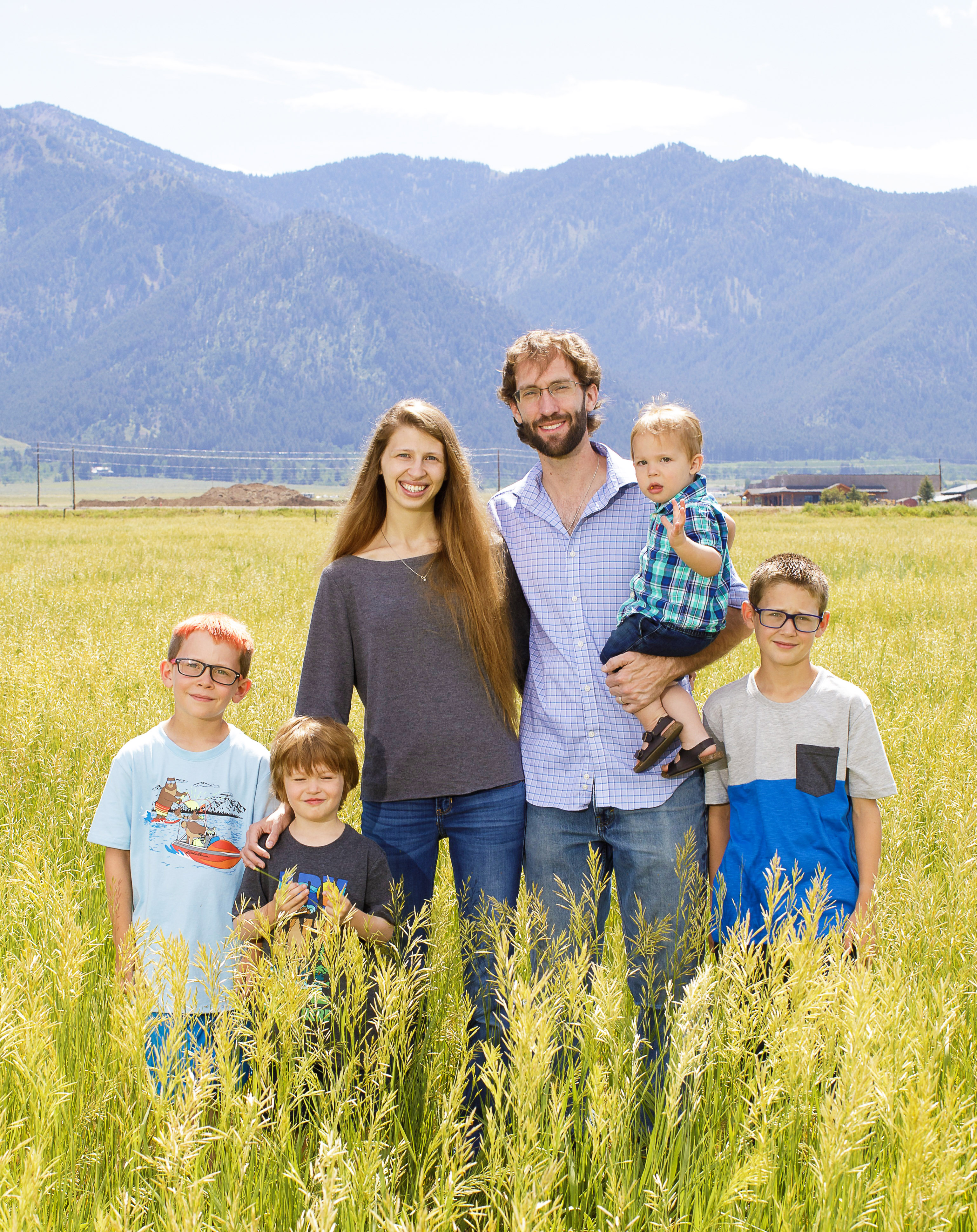 LC State student David Mitchell and his family