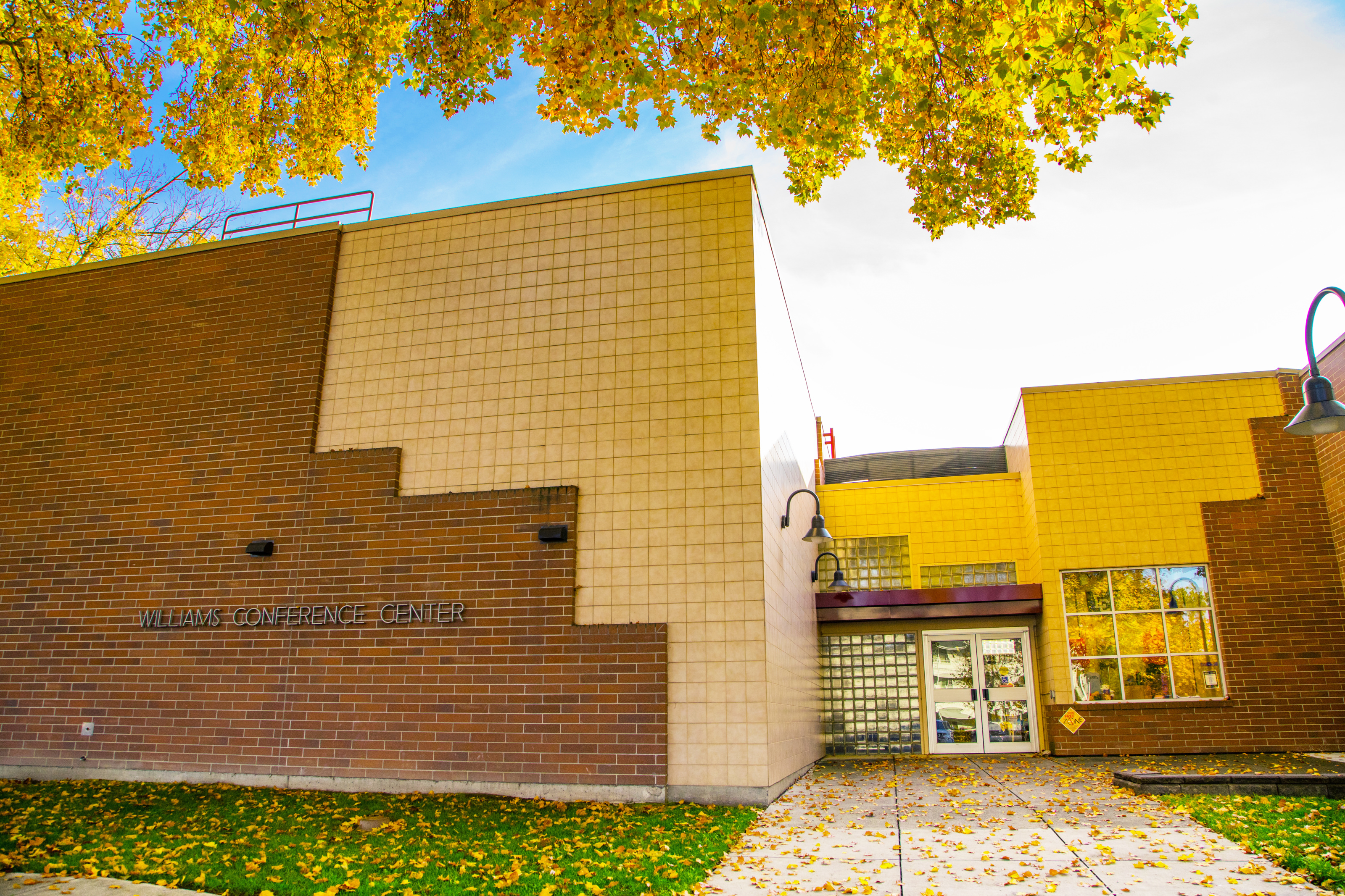 Outside of LC State's Williams Conference Center