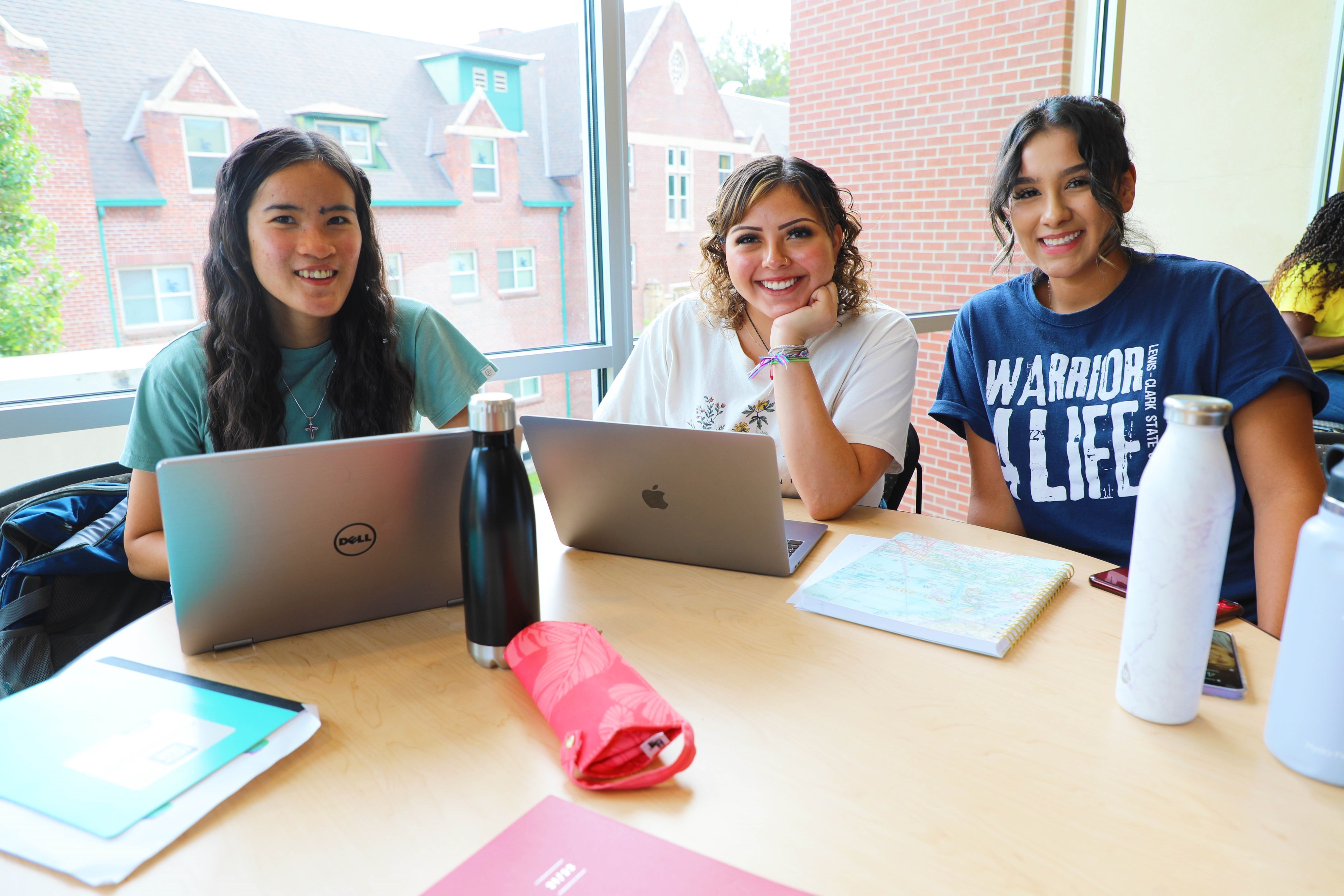 Residence Hall Students On Campus
