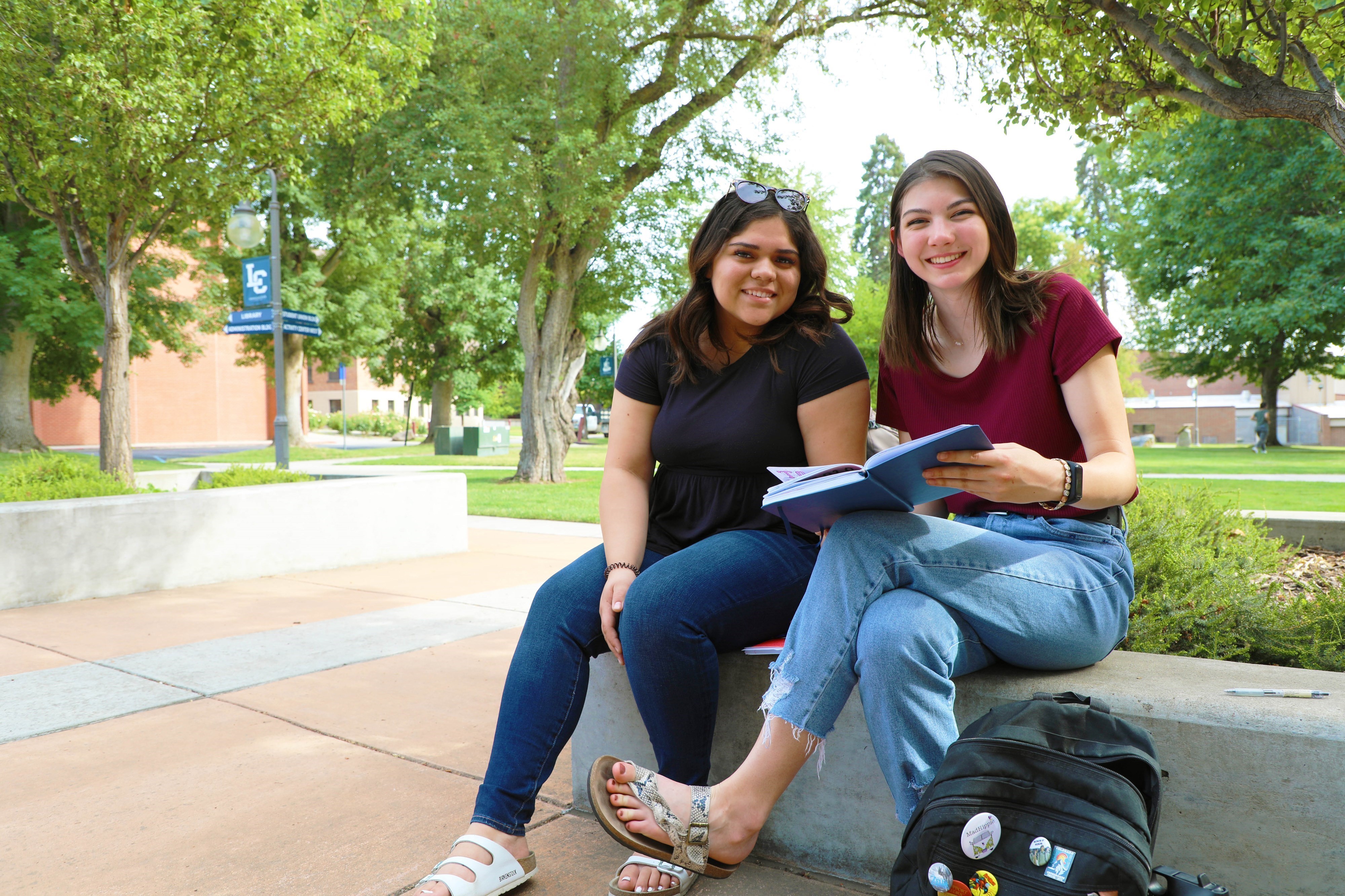 Residence Hall Students On Campus