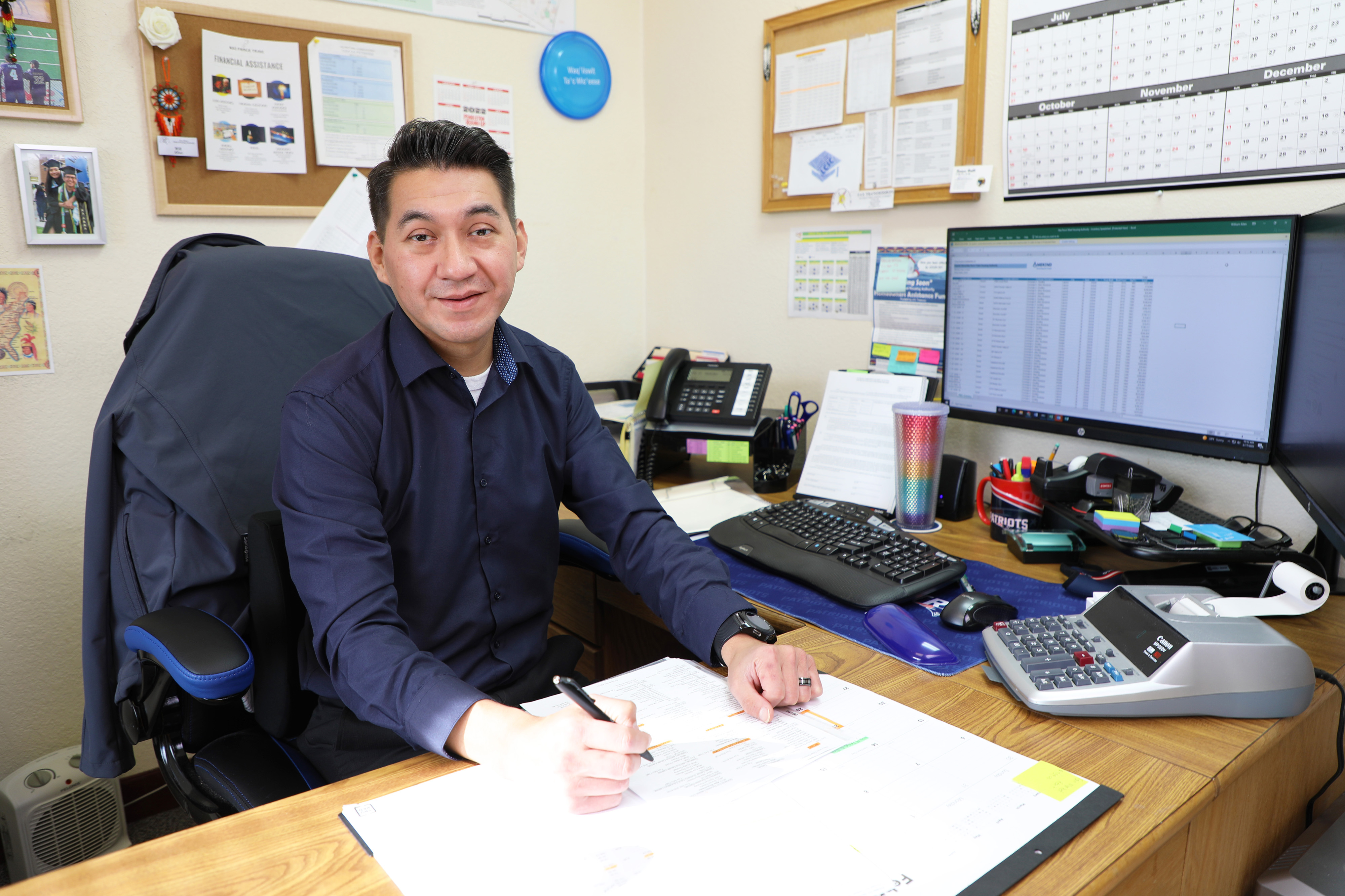 Applied Accounting graduate at work